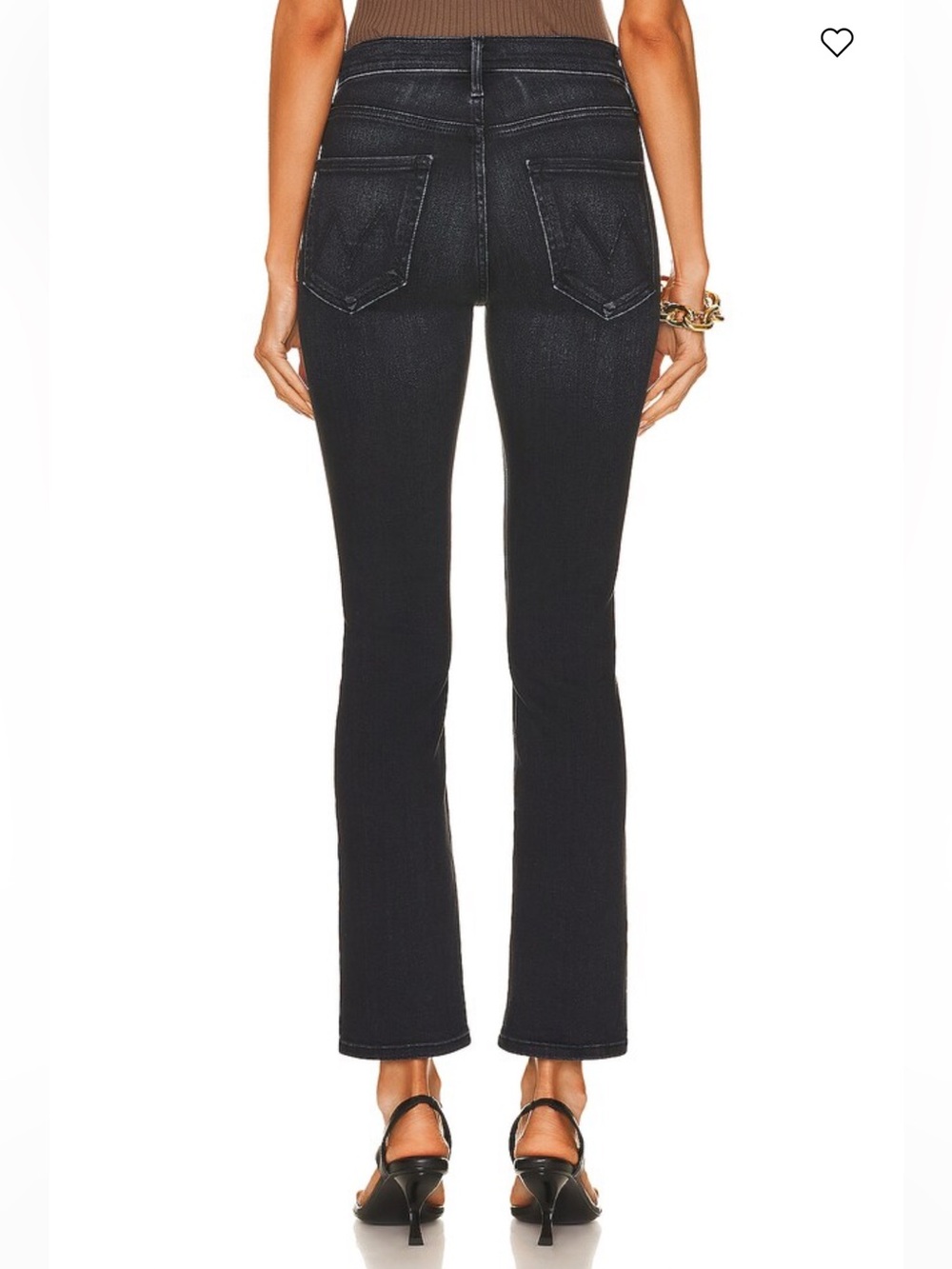 MOTHER The Mid Rise Dazzler Ankle In Deep End Size 26 - Picture 3 of 12